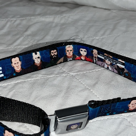 Buckle Down Kids Ghost in the Shell Seatbelt Belt NWT - Picture 4 of 8